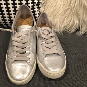 Dolce Vita Silver Sneakers